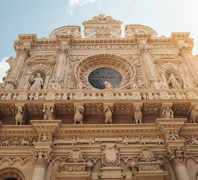 10 luoghi da visitare salento - basilica di santa croce